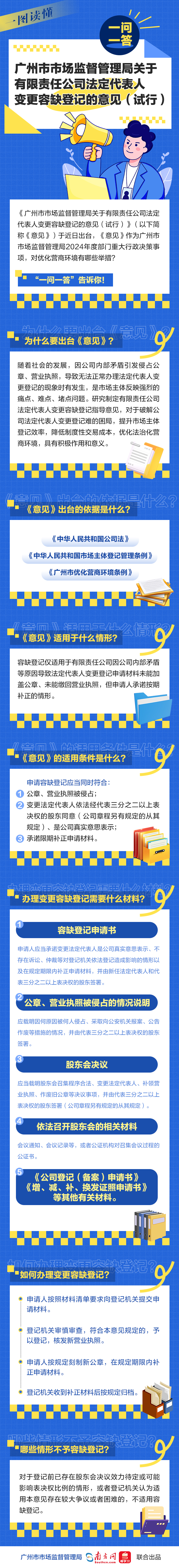 一图读懂——《黄色直播
关于有限责任公司法定代表人变更容缺登记的意见（试行）》一问一答.jpg